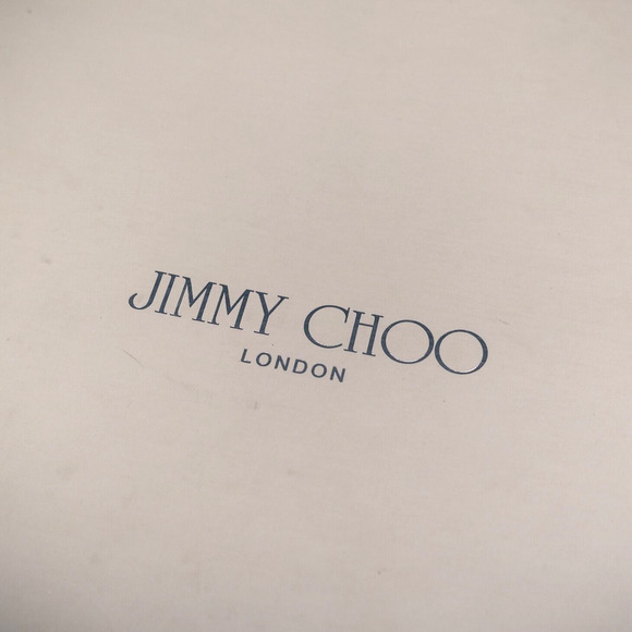 Jimmy Choo Fiery Beige Patent Platform Ankle Strap Heel Sandals EU 40 US 10 - Picture 12 of 13